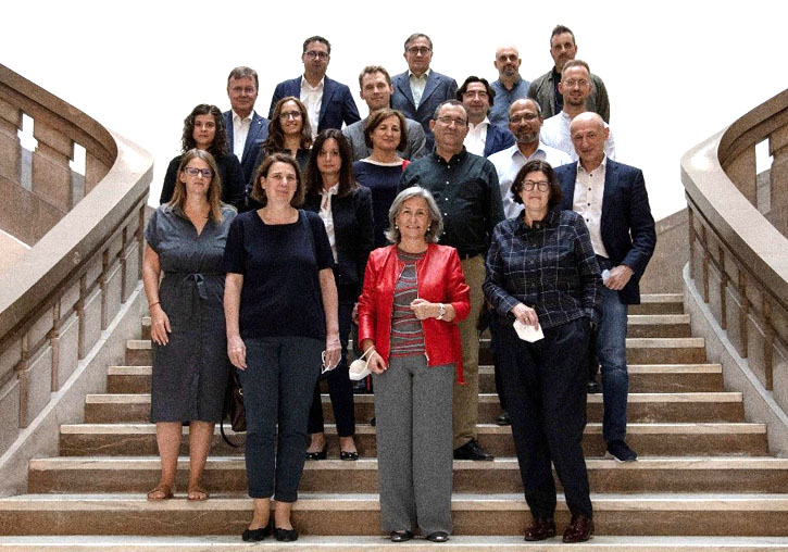 Meeting of the steering committee of the HyperChildNET project in Valencia.